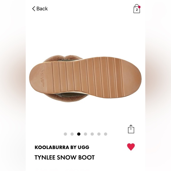 BNIB KOOLABURRA BY UGG Tynlee Snow Boots Size 6 - Picture 5 of 8